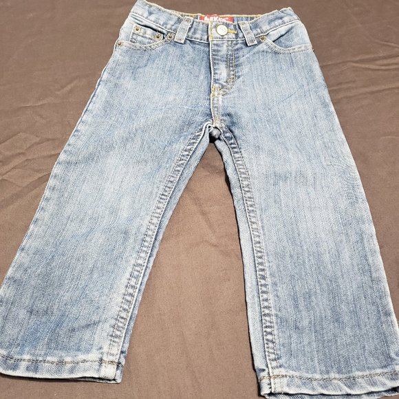 Levi's Jeans 514 Denim Slim Straight Fit Blue Jeans Tough Durable 24 Month Size - Picture 1 of 6